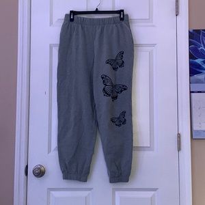 Butterfly sweatpants